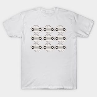 Classic Fiat 500 pattern T-Shirt